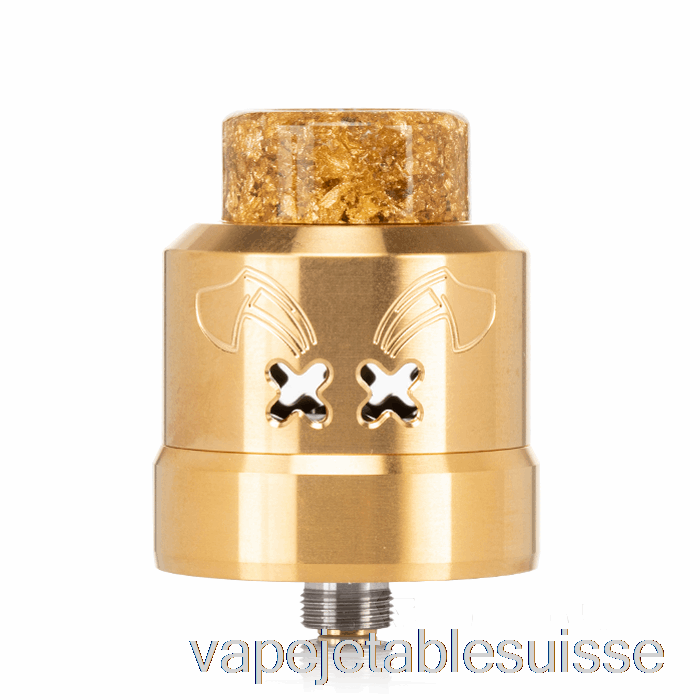 Vape Suisse Hellvape Lapin Mort Max 28mm Bf Rda Or